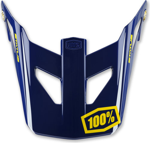 100% Visier für Status Helm - Auslaufmodell - midnight meteor/universal
