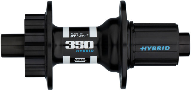 DT Swiss Moyeu Arrière 350 Classic Hybrid Boost Disc 6 trous - noir/12 x 148 mm / 36 trous / Shimano