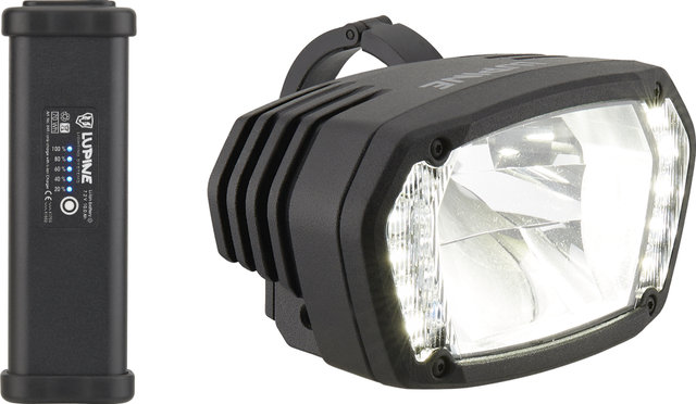 Lupine Lampe Avant à LED SL AX 10,0 Modèle 2023 (StVZO) - noir/3800 lumens, 31,8 mm