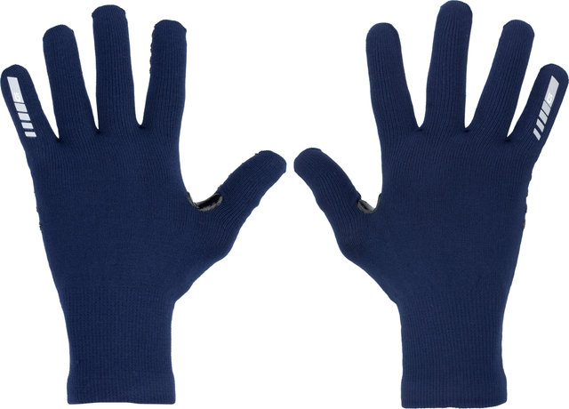GripGrab Waterproof Knitted Thermal Ganzfinger-Handschuhe - navy blue/XL/XXL