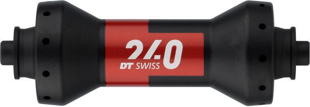 DT Swiss Buje RD 240 Straightpull Road - negro/9 x 100 mm / 20 agujeros