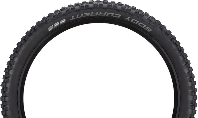 Schwalbe Cubierta pleg. Eddy Current Rear Evolution ADDIXSoftSuperGravity 27,5+ - negro/27,5x2,8