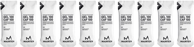Gel Énergétique GEL 100 CAF 100 - 10 pièces - neutre/400 g