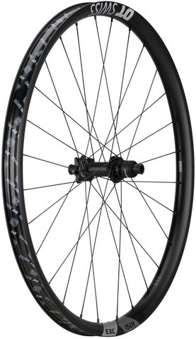 DT Swiss Set de Roues en Carbone EXC 1501 SPLINE 30 Boost Disc 6 trous 27,5" - noir/Set de 27,5" (avant 15x110 Boost + arrière 12x148 Boost) SRAM XD