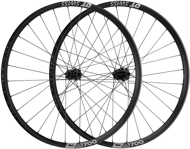 DT Swiss XM 1700 SPLINE 30 Boost Centre Lock Disc 27.5" Wheelset - black/27.5" set (front 15x110/Boost+ rear 12x148 Boost) SRAM XD