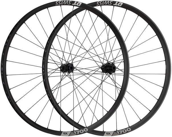 DT Swiss Set de Roues EX 1700 SPLINE 30 Boost Disc Center Lock 29" - noir/Set de 29" (avant 15x110 Boost + arrière 12x148 Boost) SRAM XD