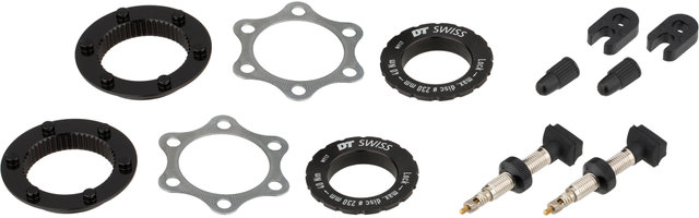 DT Swiss XM 1700 SPLINE 30 Boost Centre Lock Disc 29" Wheelset - black/29" set (front 15x110 Boost + rear 12x148 Boost) Shimano Micro Spline