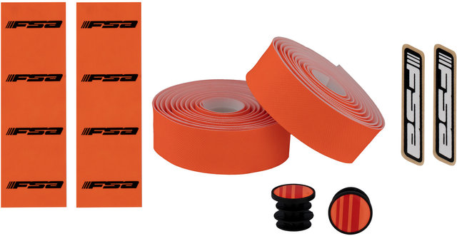 FSA PowerTouch Gel Lenkerband - neon orange/universal