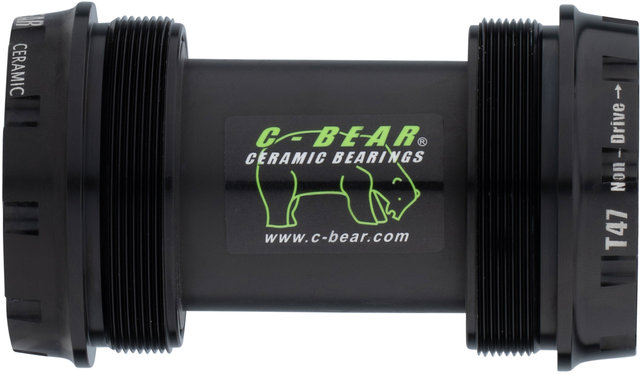 C-BEAR Eje de pedalier T47 Rotor 30 mm Cyclocross - negro/T47