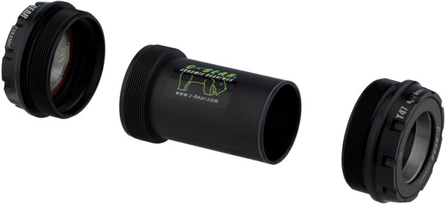 C-BEAR T47 Rotor 30 mm Cyclocross Bottom Bracket - black/T47