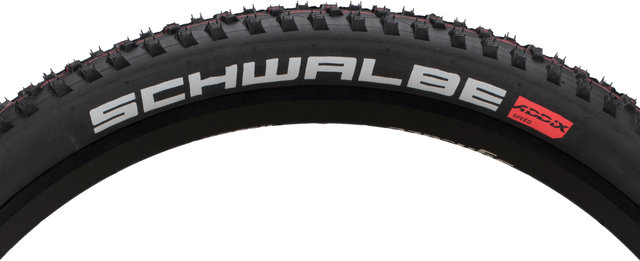 Schwalbe Cubierta plegable Rocket Ron Evolution ADDIX Speed Super Ground 26" - negro/26x2,25