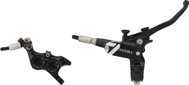 Hope Tech 4 E4 v+h Set Scheibenbremse mit Kunststoffleitung - black-black/Set/links/rechts (seitenspezifisch)