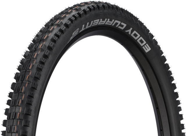 Schwalbe Eddy Current Front Evolution ADDIX Soft Super Trail 29" Folding Tyre - black/29x2.4