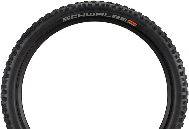 Schwalbe Cubierta plegable Eddy Current FrontEvolutionADDIX SoftSuper Trail 29+ - negro/29x2,6