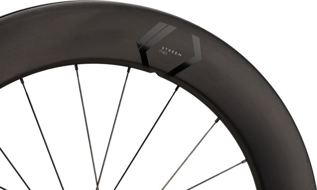 NEWMEN Streem TT.80 28" Carbon Wheelset - black | 100 mm | 142 mm | Shimano Road 12-speed | 28"