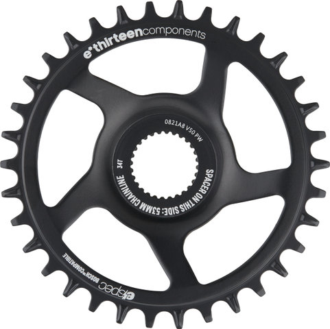 e*thirteen Helix Core espec Direct Mount Chainring for Bosch Gen4 CX / SX - black/34 