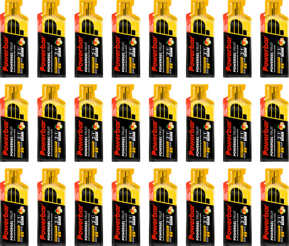 Powerbar PowerGel Fruit - 24 Stück Box - mango-passion fruit - caffeine