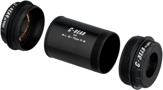 C-BEAR T47 Shimano Cyclocross Bottom Bracket - black/T47