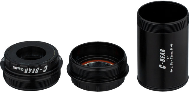 T47 Shimano Cyclocross Bottom Bracket - black/T47
