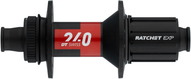 DT Swiss Buje RT 240 Classic MTB Disc Center Lock - negro/12 x 142 mm / 28 agujeros / Shimano