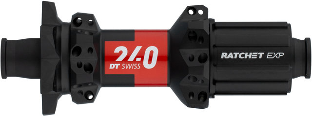 DT Swiss Buje RT 240 Straightpull MTB Disc 6 agujeros - negro/12 x 142 mm / 28 agujeros / Shimano