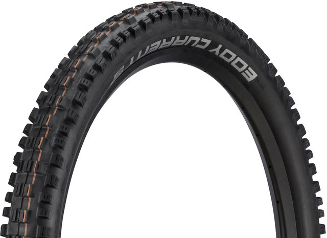 Schwalbe Cubierta plegable EddyCurrentFrontEvolution ADDIXSoftSuper Trail 27,5+ - negro/27,5x2,6