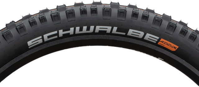 Schwalbe Cubierta plegable EddyCurrentFrontEvolution ADDIXSoftSuper Trail 27,5+ - negro/27,5x2,8