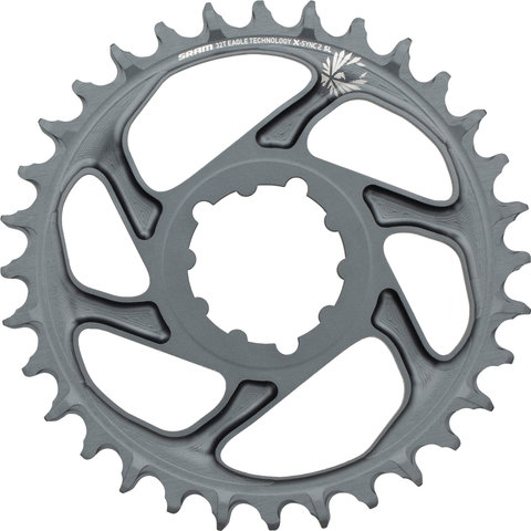 SRAM Plato X-Sync 2 SL Direct Mount 3 mm para SRAM Eagle Boost - lunar grey/32 dientes