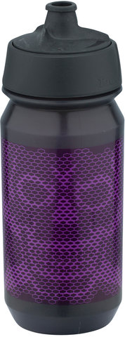 bot:tle Trinkflasche 500 ml - black-skull honeycomb purple/universal