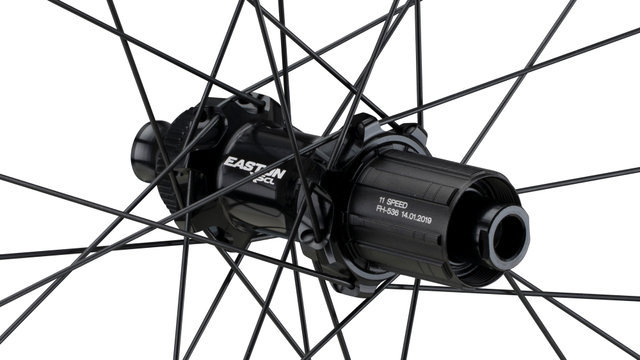 Easton EC70 AX Disc Center Lock Carbon 28" Wheelset - gloss carbon/28" set (front 15x100 + rear 12x142) Shimano