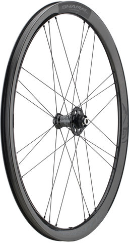 Campagnolo Shamal Carbon Disc Center Lock 28" Laufradsatz - black/28" Satz (VR 12x100 + HR 12x142) Shimano