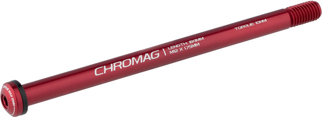 Chromag Stealth Chromaxle Thru-Axle - red/12 x 148 mm
