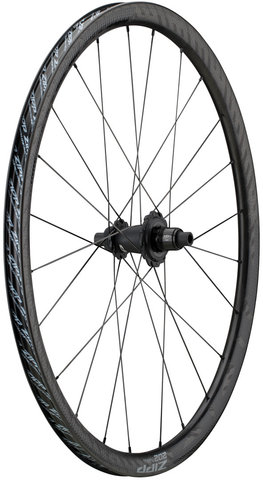 Zipp 202 NSW Carbon Tubeless Disc Center Lock Laufradsatz - matte black-gloss black/28" Satz (VR 12x100 + HR 12x142) SRAM XDR