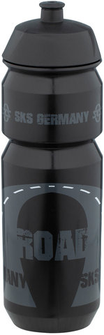 SKS Trinkflasche Hirsch 750 Ml – Transparent-schwarz, Aus Polyethylen, Robust Und Praktisch Für Unterwegs