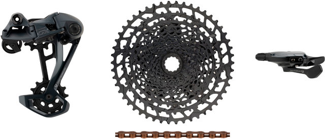 SRAM Kit de actualización GX Eagle 1x12 v. E-Bike con cassette p. Shimano - black - XX1 copper/11-50