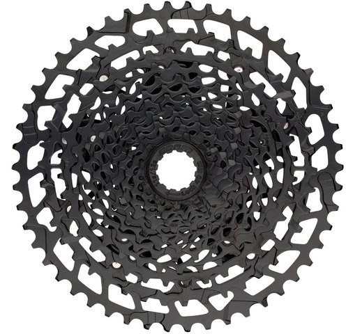 SRAM X01 Eagle AXS 1x12-speed Upgrade Kit with Cassette for Shimano - black - XX1 gold/11-50
