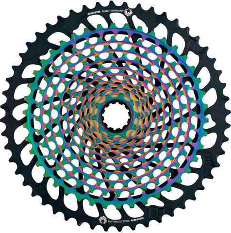 SRAM XX1 Eagle 1x12-speed E-Bike Upgrade Kit with Cassette - rainbow - XX1 rainbow/10-52