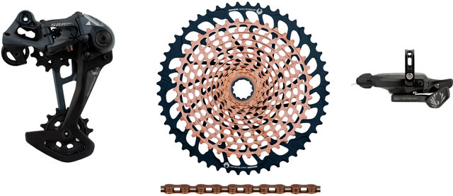 SRAM XX1 Eagle 1x12-fach E-Bike Upgrade-Kit mit Kassette - copper - XX1 copper/10-52