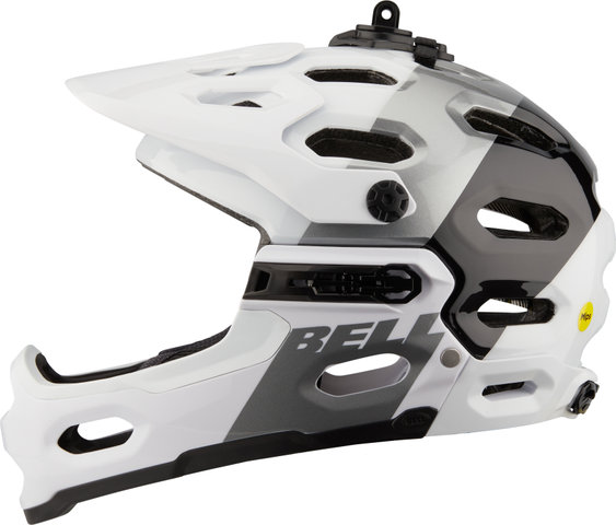Bell Casque Super 3R MIPS - gloss white-black/55 - 59 cm