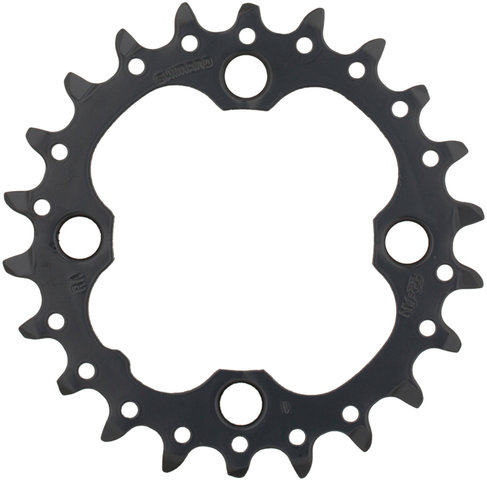 Shimano SLX Kettenblatt FC-M672 10-fach - schwarz/22 Zähne