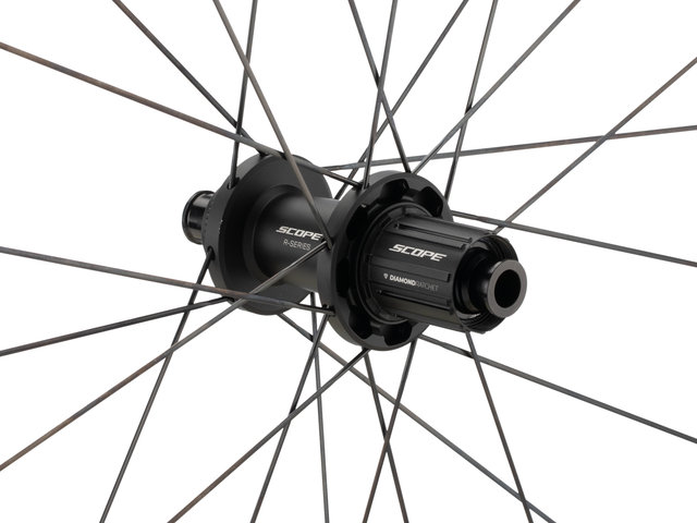Scope Cycling R4.A Disc Centre-Lock 28'' Wheelset - white | 100 mm | Shimano Road | 28" | 142 mm