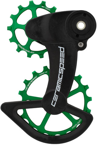 CeramicSpeed OSPW X Coated Schalträdchen-System SRAM Rival 1 T. 3 - Limited Edition - green/universal