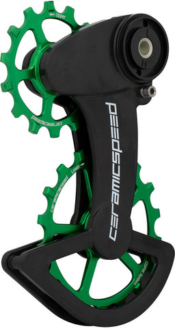 CeramicSpeed Galets de Dérailleur OSPW X Coated SRAM Rival 1 T. 3 -Limited Edition - green/universal