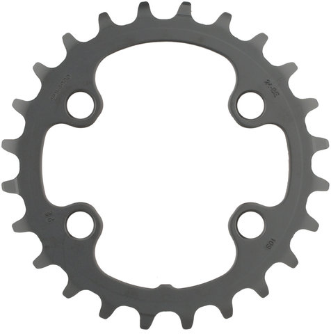 Shimano Deore FC-M6000-2 10-speed Chainring - black/24 tooth