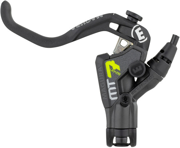 Magura MT7 Pro HC Carbotecture Disc Brake Set - black-mystic grey anodized/set (front+rear)