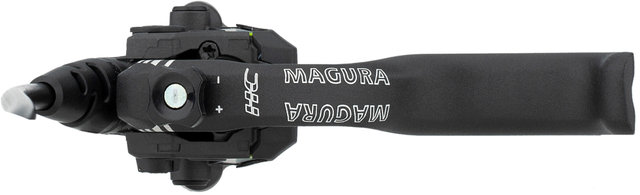 Magura Set de frenos de disco MT7 Pro HC Carbotecture d+t - black-mystic grey anodized/set (RD + RT)