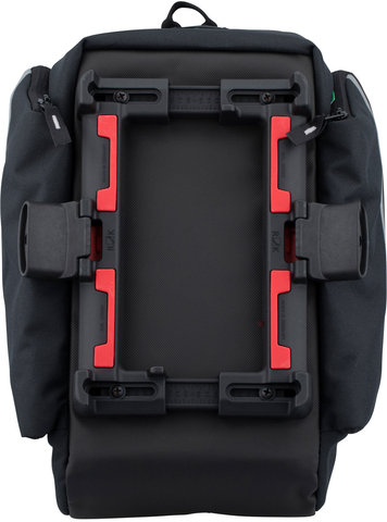 VAUDE Silkroad Plus Pannier Rack Bag w/ UniKlip - black/16 litres