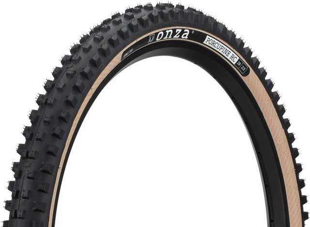 Onza Porcupine RC SC50 Skinwall 29" Folding Tyre - black-brown/29x2.5