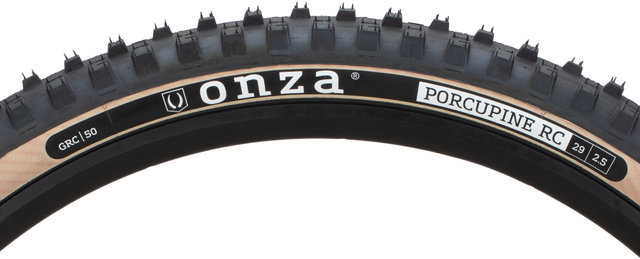 Onza Porcupine RC SC50 Skinwall 29" Faltreifen - schwarz-braun/29x2,5