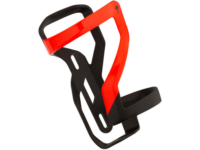 Zee Cage II Linksträger / Rechtsträger Flaschenhalter - matte black-rocket red/rechts